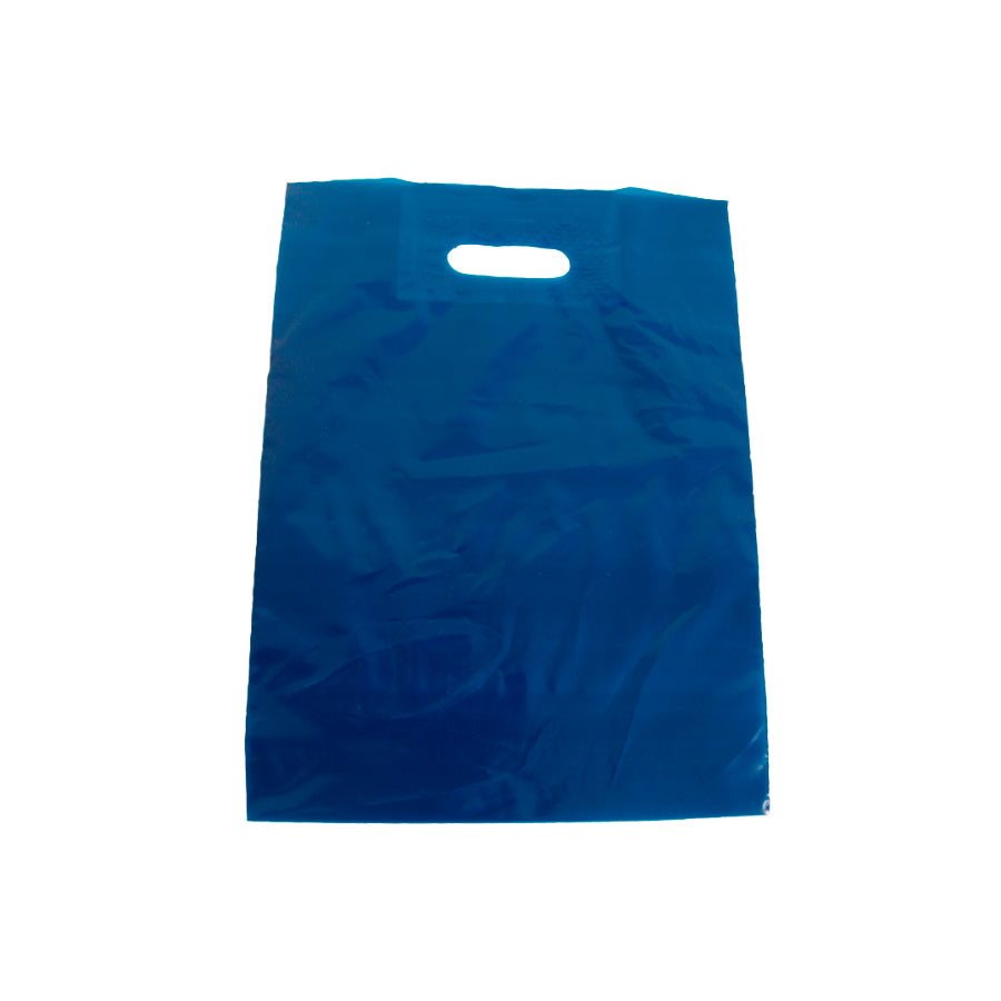 Sacos Plásticos Corte Feijão Baixa Densidade (BD) - Azul Marinho