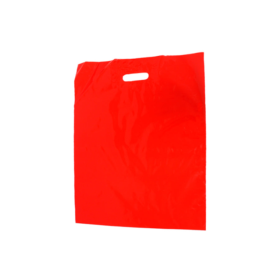 Sacos Plásticos Corte Feijão Baixa Densidade (BD) - Vermelho
