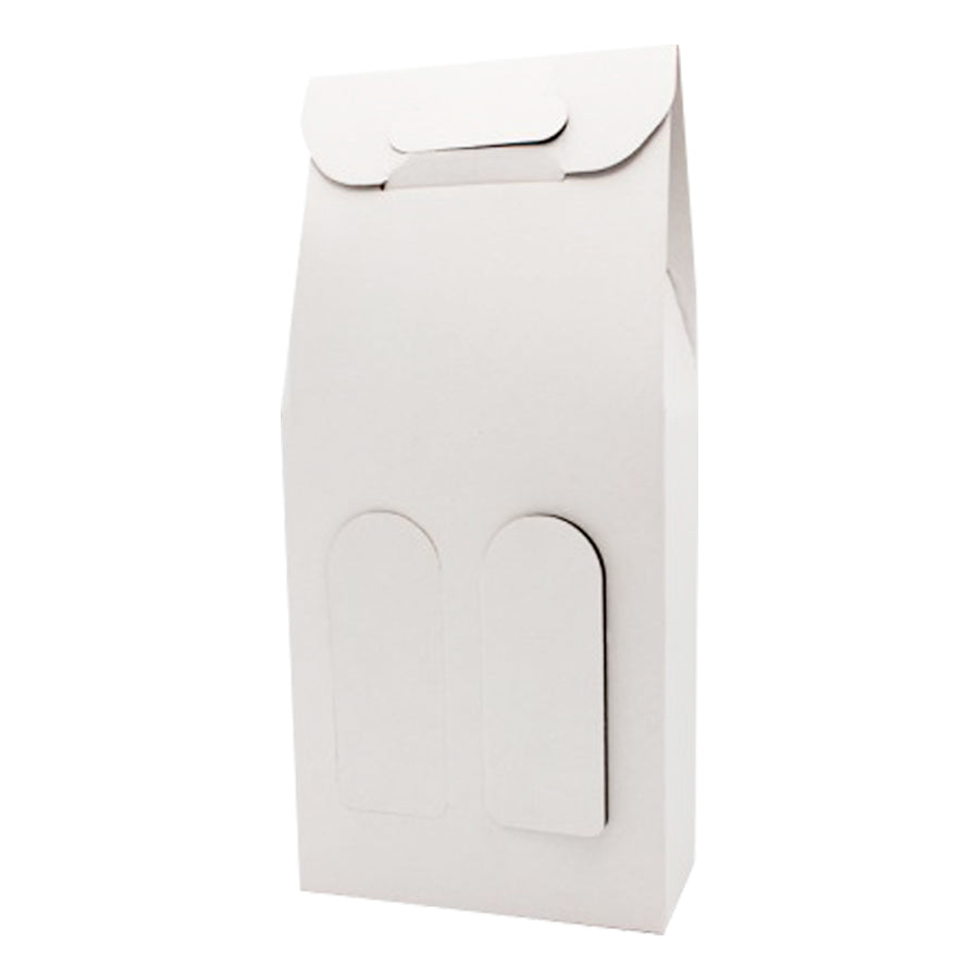 Cajas con Ventana para Botellas - Blanco