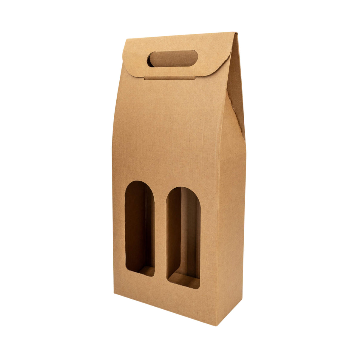 Cajas con Ventana para Botellas - Kraft