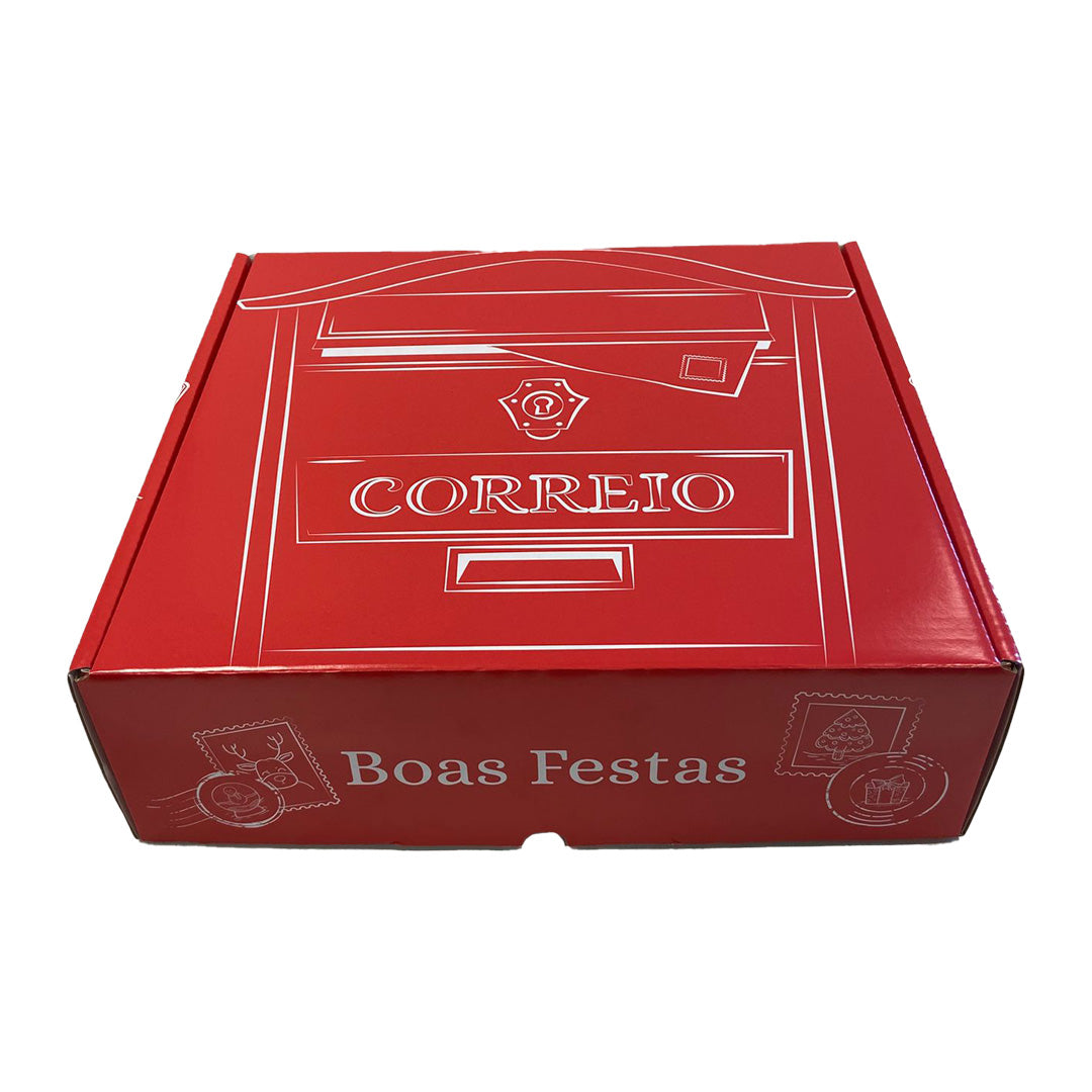 Caixas Cabaz Incassare - Vermelha - "Correio de Natal"
