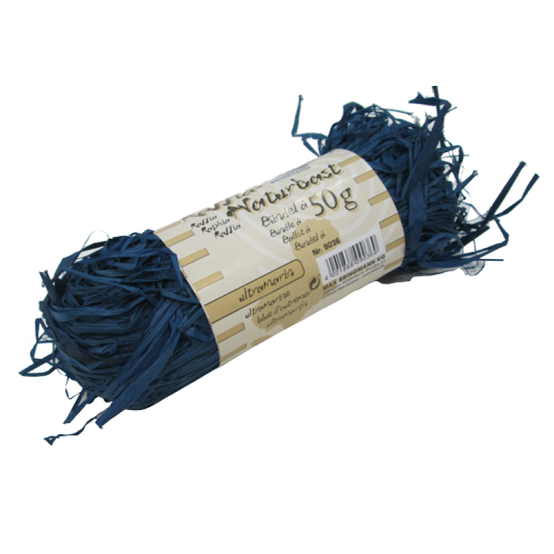 Novelo de Ráfia - Azul Escuro