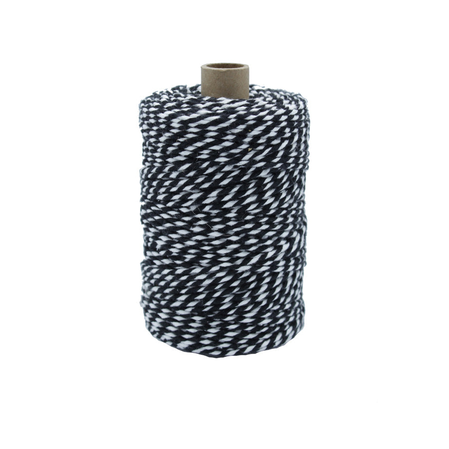 Cotton Thread - Black and White