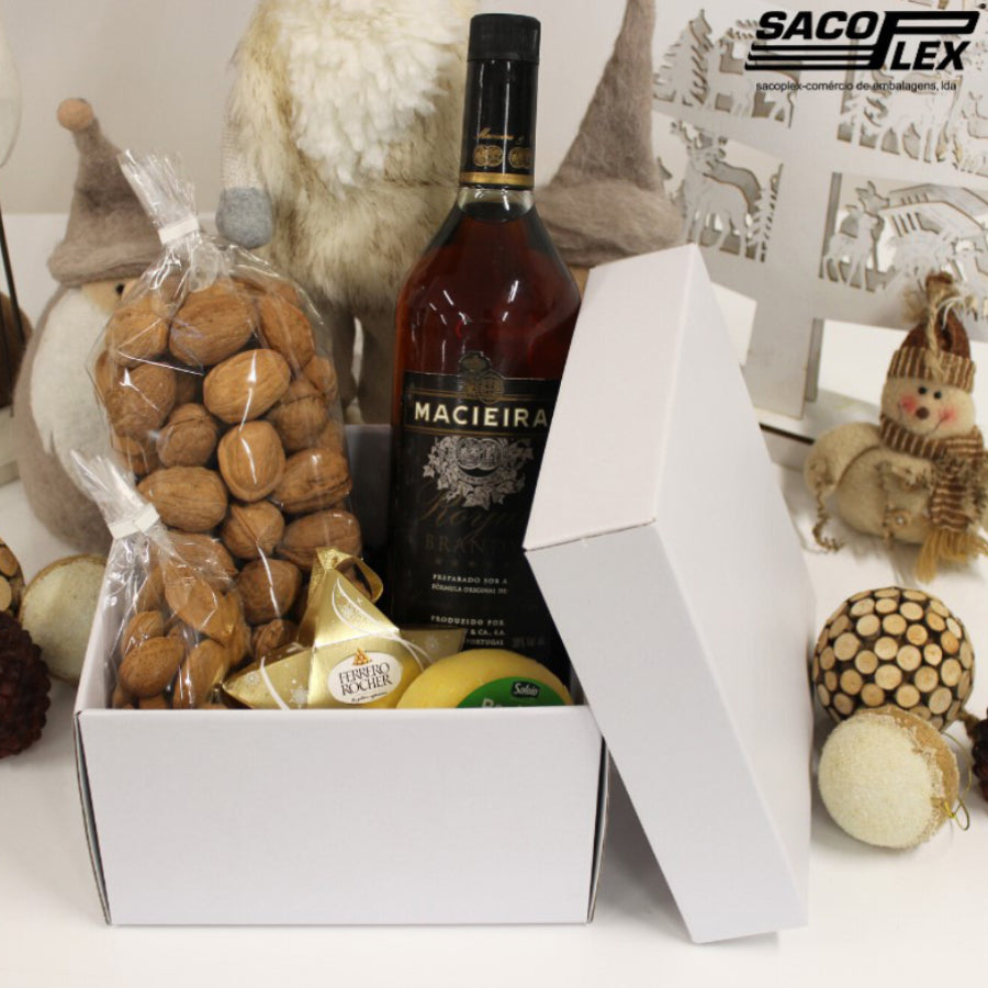 Caixa Gourmet em Microcanelado - Branco