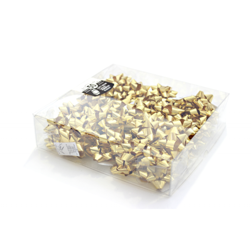 Box with Metal Bows - Gold