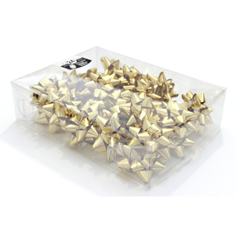 Box with Metal Bows - Gold