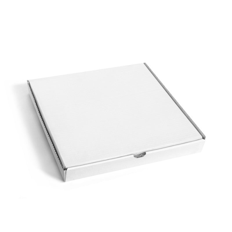 Caixas para Pizza em Cartão Microcanaledo - Branco