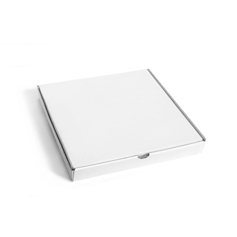 Caixas para Pizza em Cartão Microcanaledo - Branco
