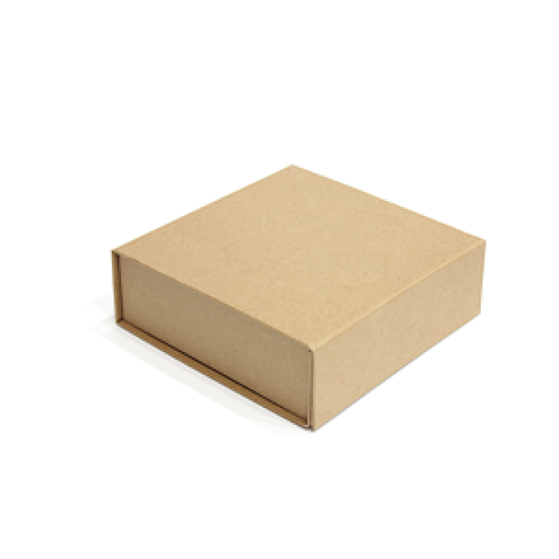 Caixa Premium Cartão 1200g com Iman e Adesivo - Kraft