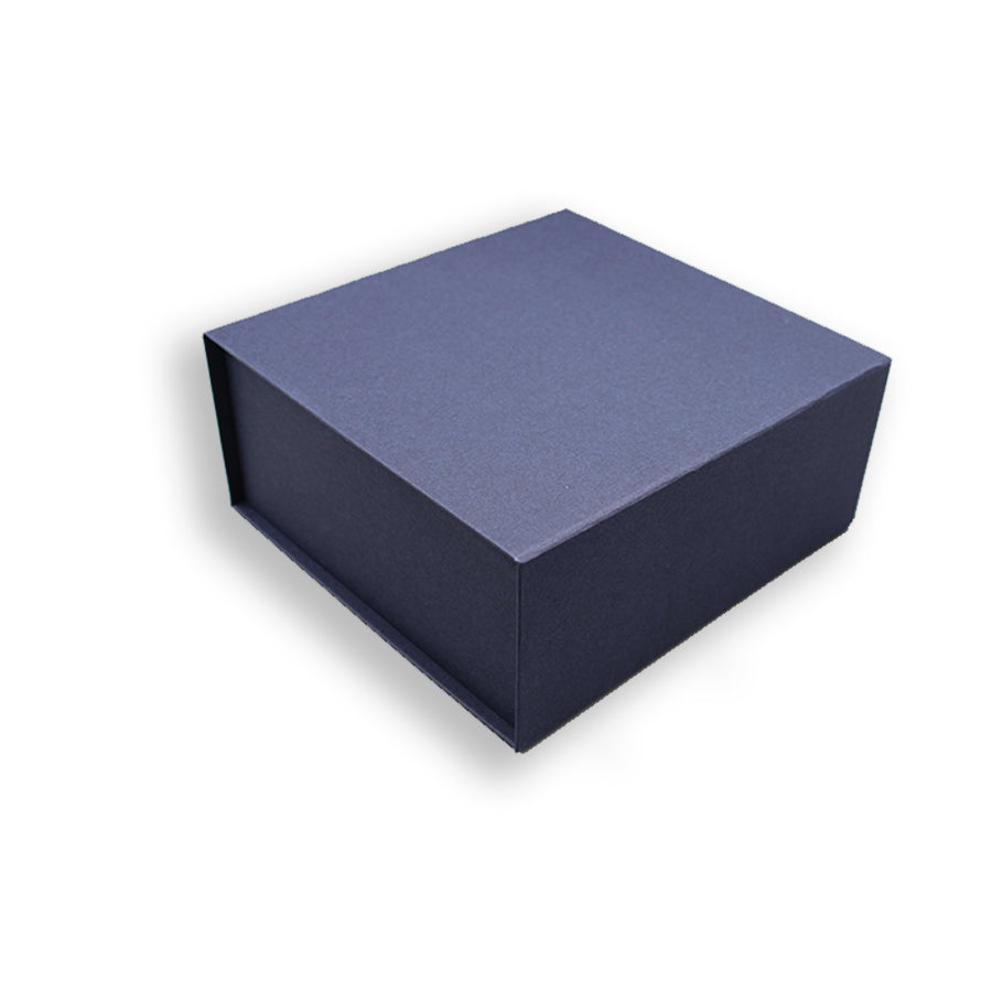 Caixa Premium Cartão 1200g com Iman e Adesivo - Azul