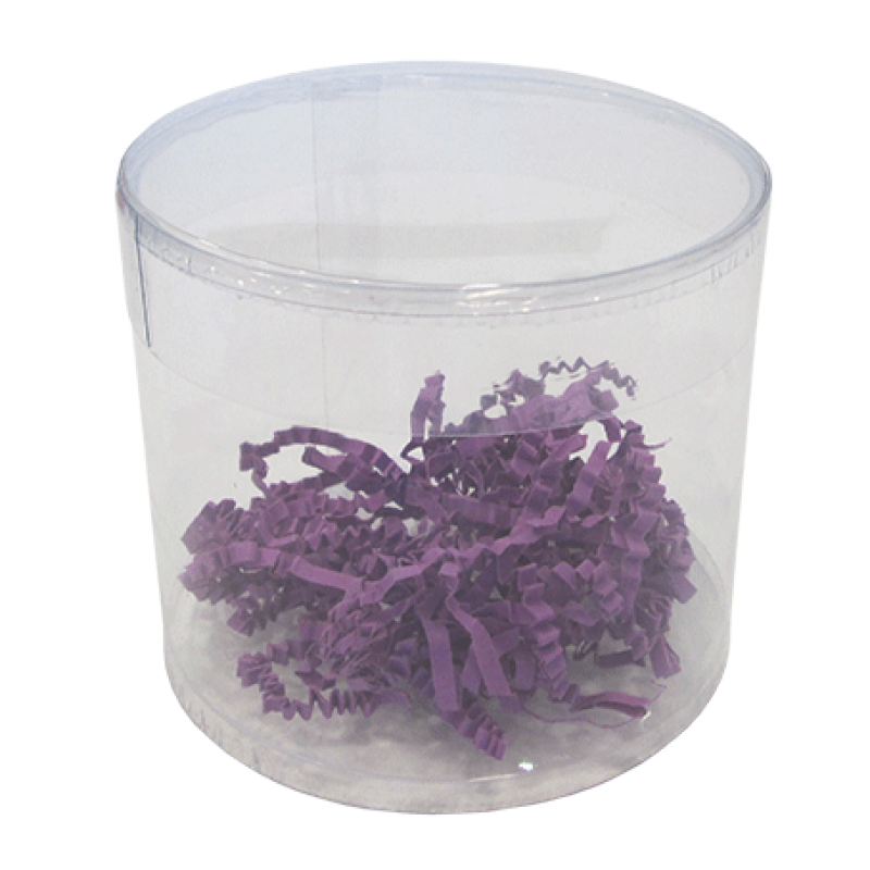 Round PVC Box - Transparent