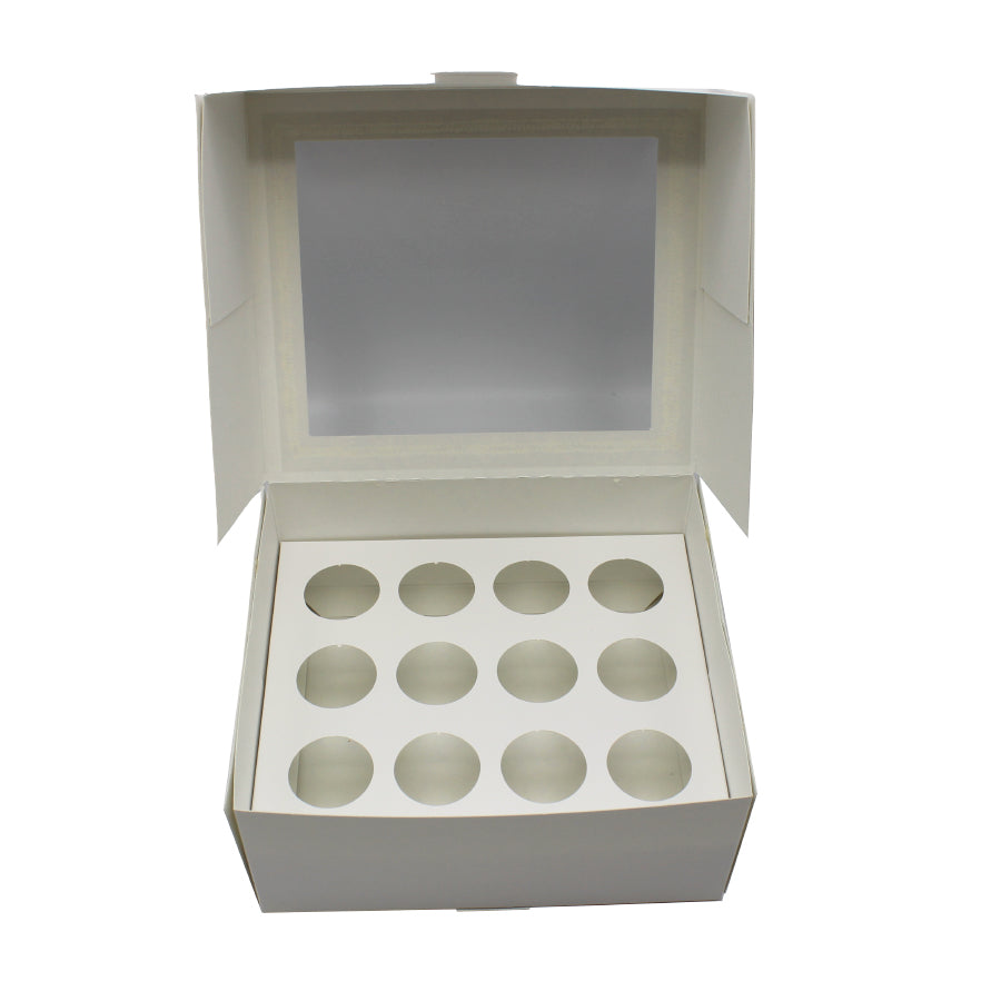 Cardboard Bases 250g for 12 Brigadeiros - White