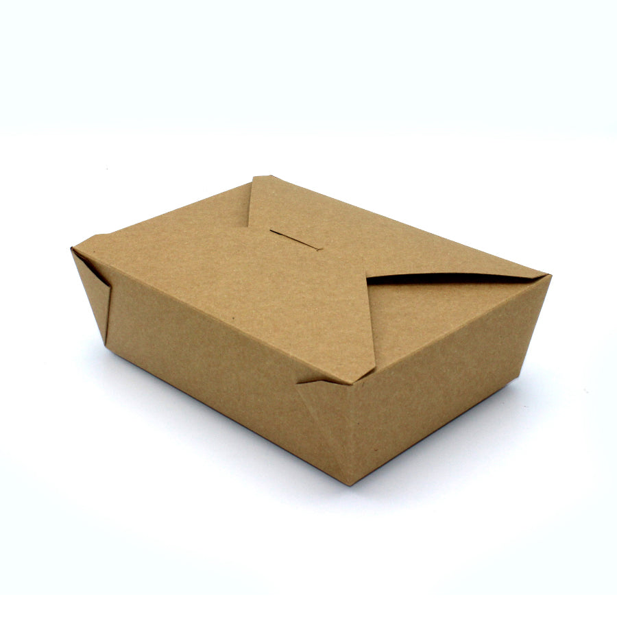 Cajas Americano para Take-Away con Interior Plastificado - Kraft
