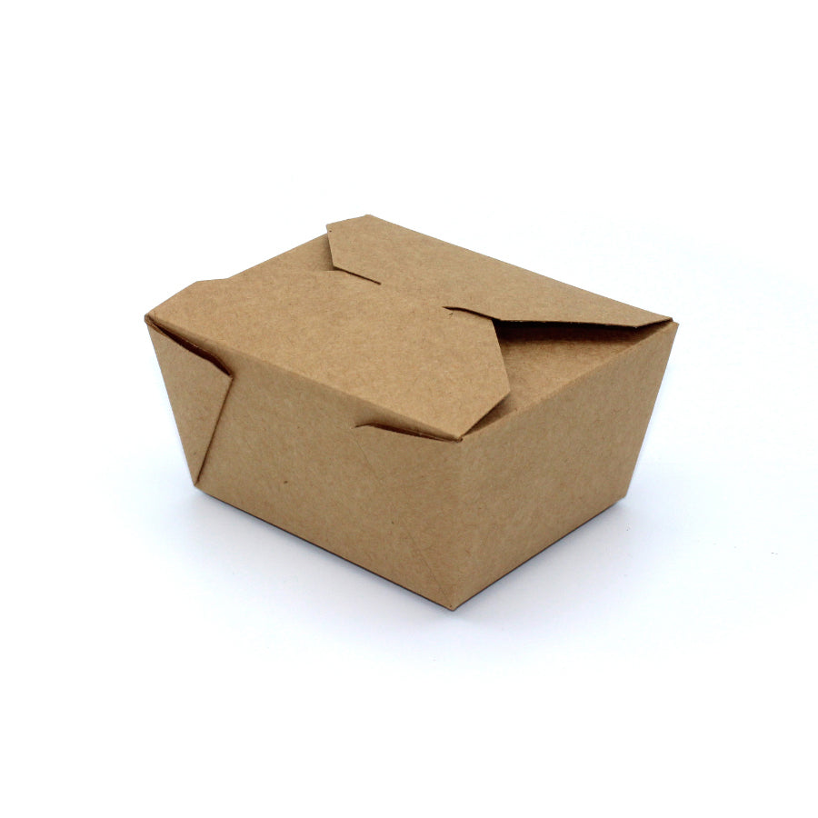Cajas Americano para Take-Away con Interior Plastificado - Kraft