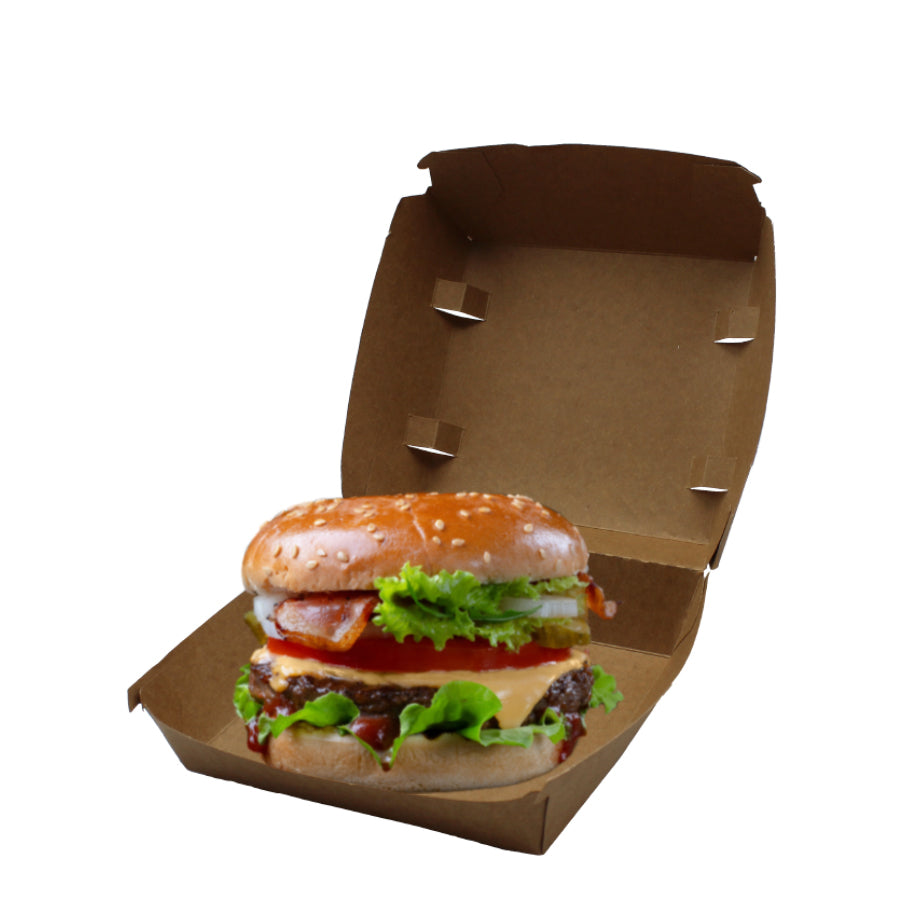Caixas Take-Away com Tampa - Kraft