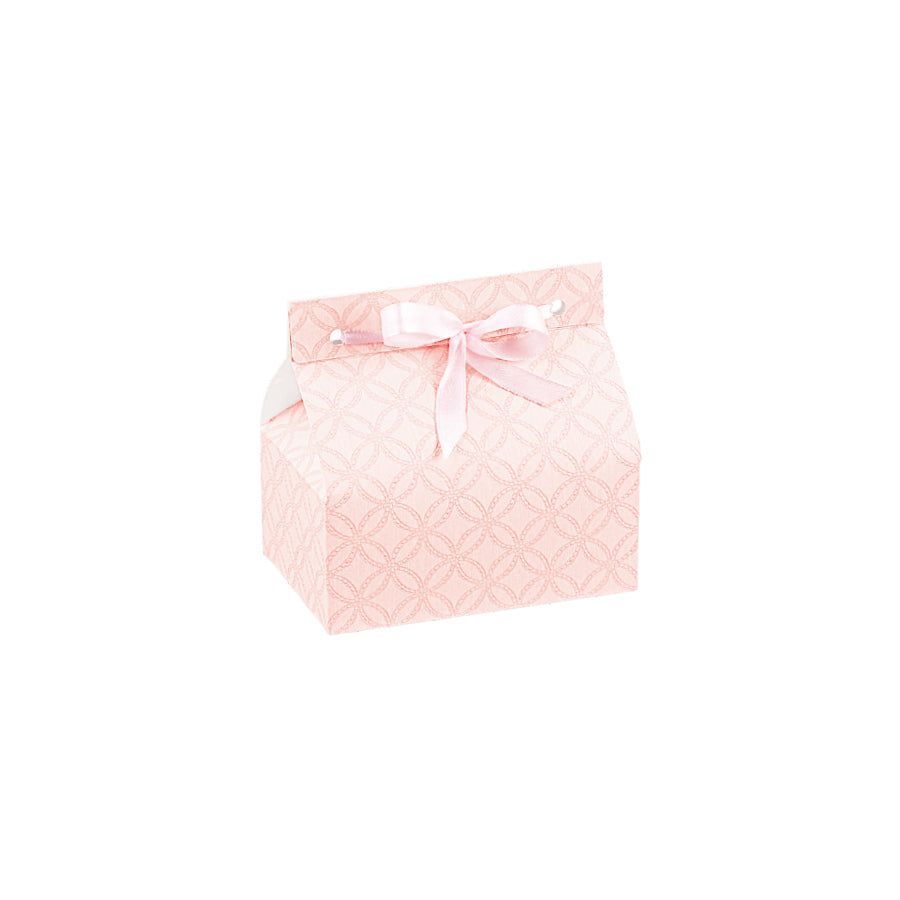 Caixas Chic com Furos - Rosa - "Matelasse"