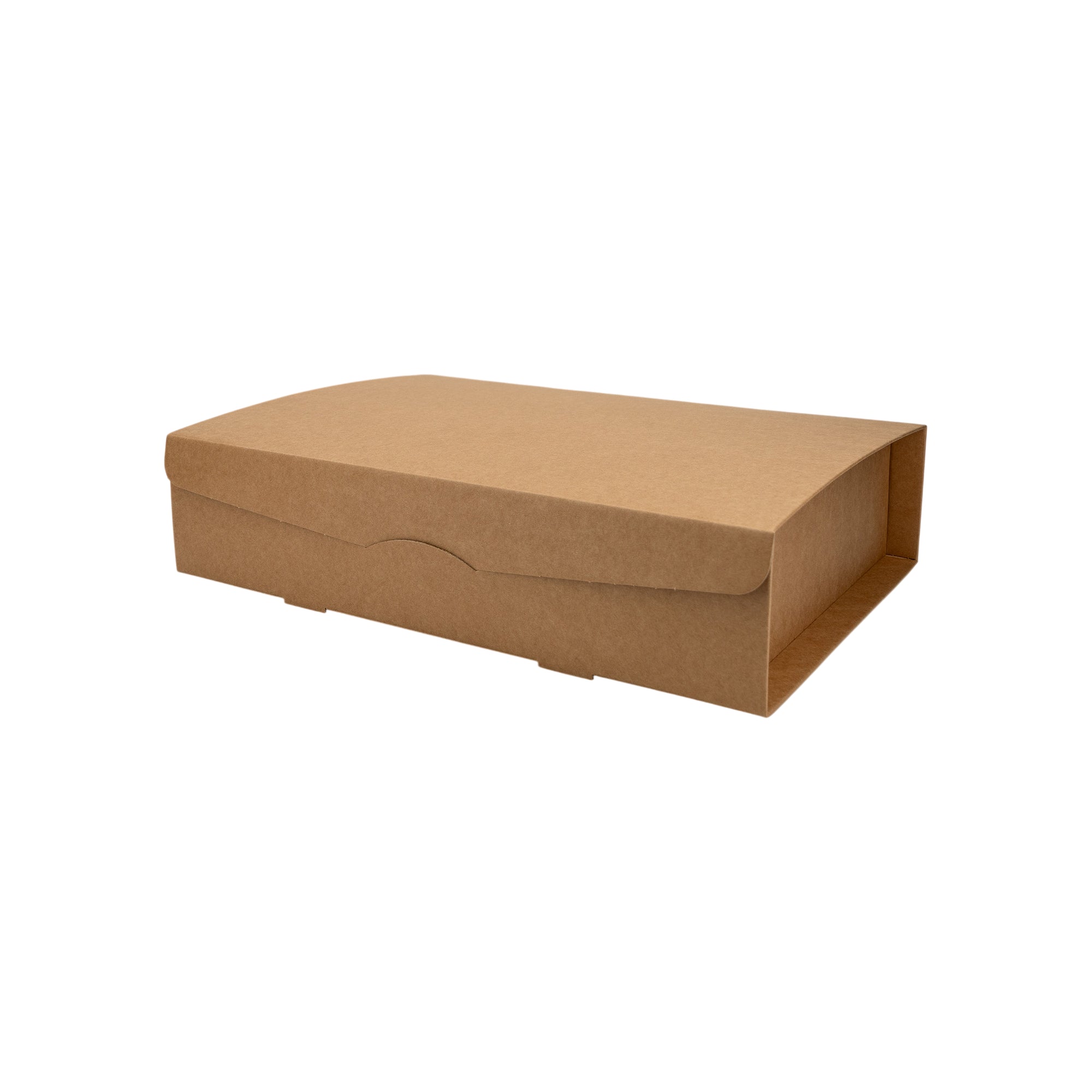 Caja de regalo para 1 botella - Kraft - "Avana"