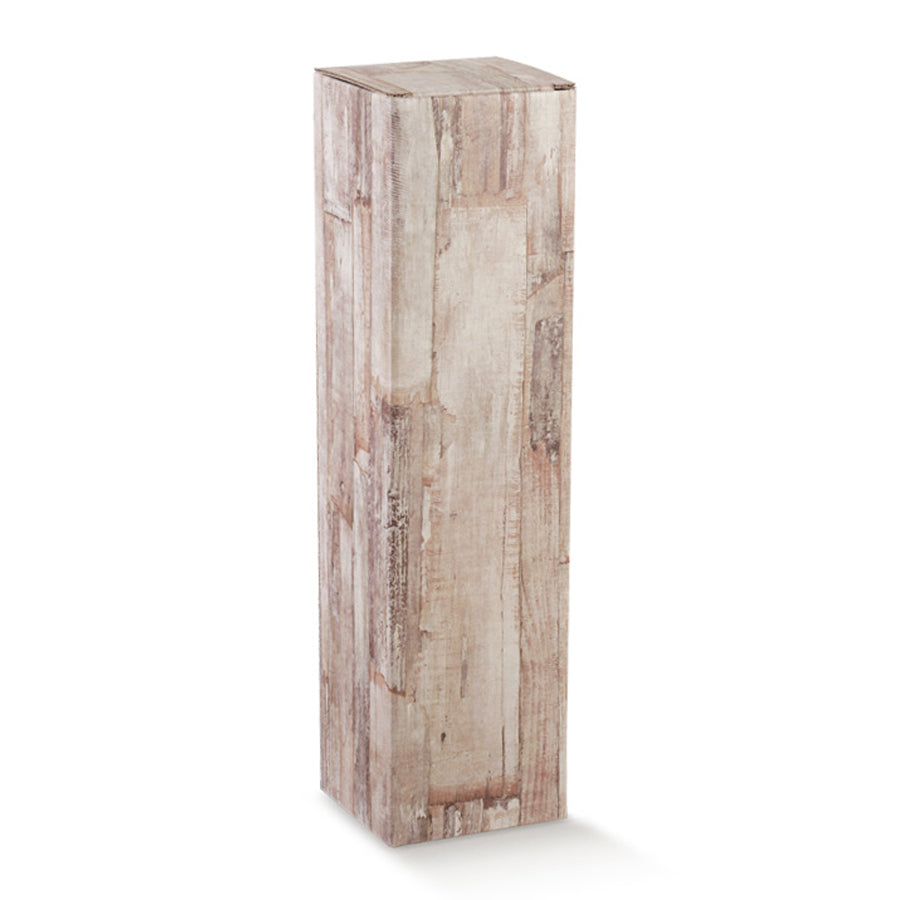 Caja para 1 Botella Magnum - Marrón Claro - "Wood"