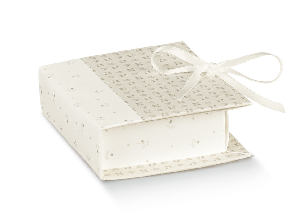 Cajas en Libro - Blanco - "Tórtola"