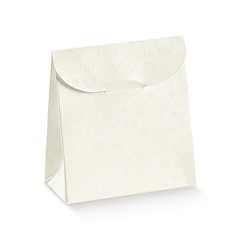 Cajas con Solapa - Blanco - "Bolas"