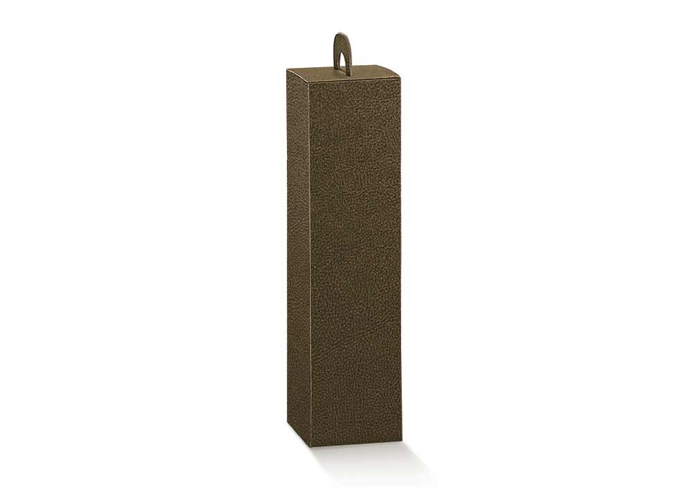 Cajas Valija para Botellas - Marrón - "Piel"