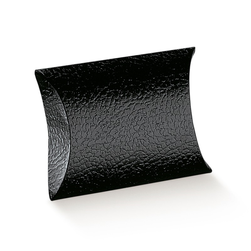 Cajas Ovaladas - Negro - "Piel"
