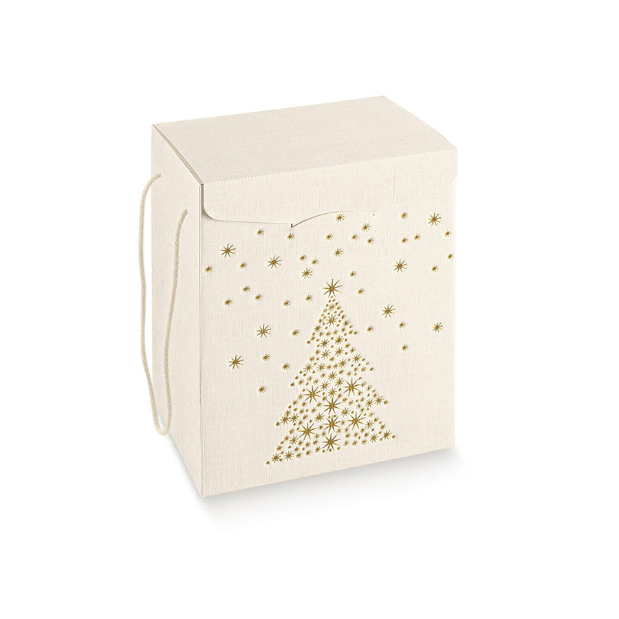 Cajas Secreto con Cordón - Blanco y Oro - "Flecha"