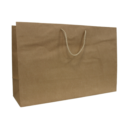 Kraft Natural Kraft Paper Bags 135gsm with Cord - Kraft