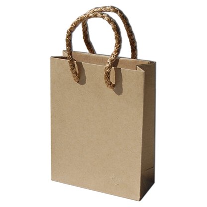 Kraft Natural Kraft Paper Bags 135gsm with Cord - Kraft