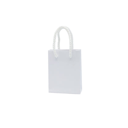 200gsm Coated Paper Bags - Gloss Laminated - White