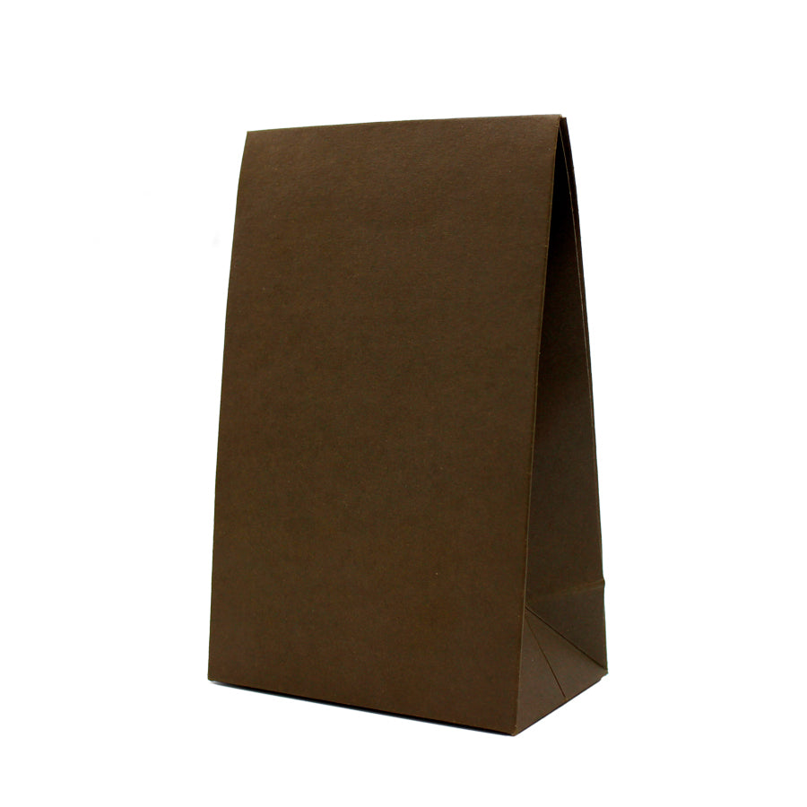 Sacos em Kraft Natural 200g com Pala - Castanho
