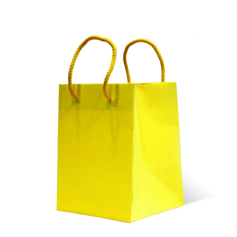 Sacos de Papel Artesa 180g - Amarelo