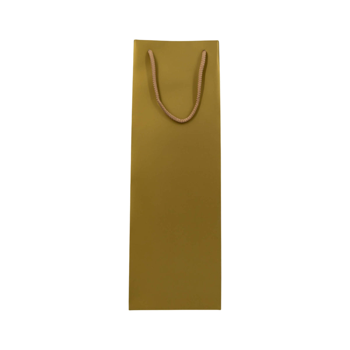 Sacos de Papel Couché 200g - Plastificado Mate - Ouro