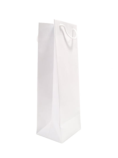 Bolsas de Papel IOR 180g para Botella Magnum - Blanco
