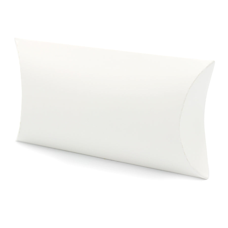 Caixas Ovais em Cartolina 260g - Plastificado Brilho - Branco