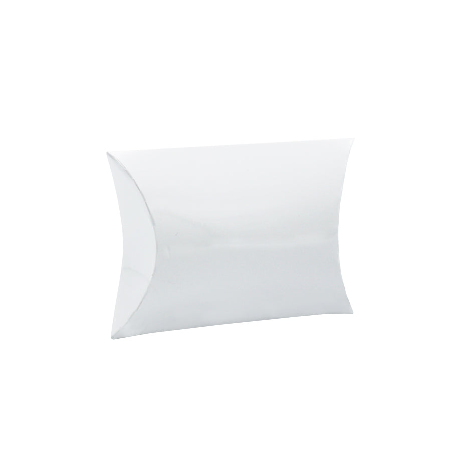 Caixas Ovais em Cartolina 260g - Plastificado Brilho - Branco