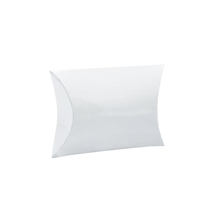 Caixas Ovais em Cartolina 260g - Plastificado Brilho - Branco