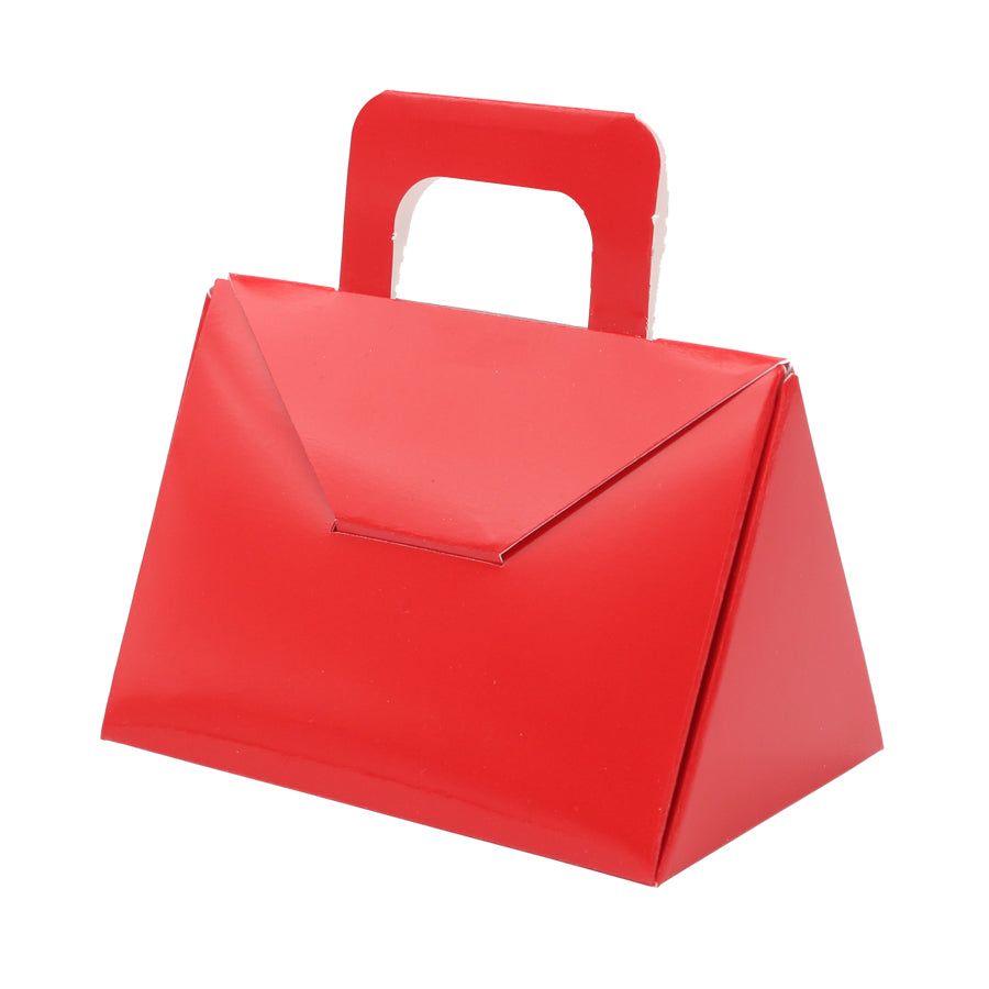 Caixas Mala em Cartolia 250g - Plastificado Brilho - Vermelho