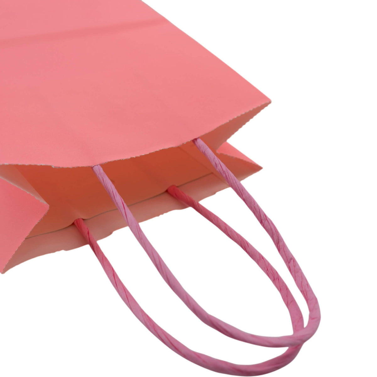 Bolsas de Papel Retorcido Kraft Blanco 90g - Rosa Pastel