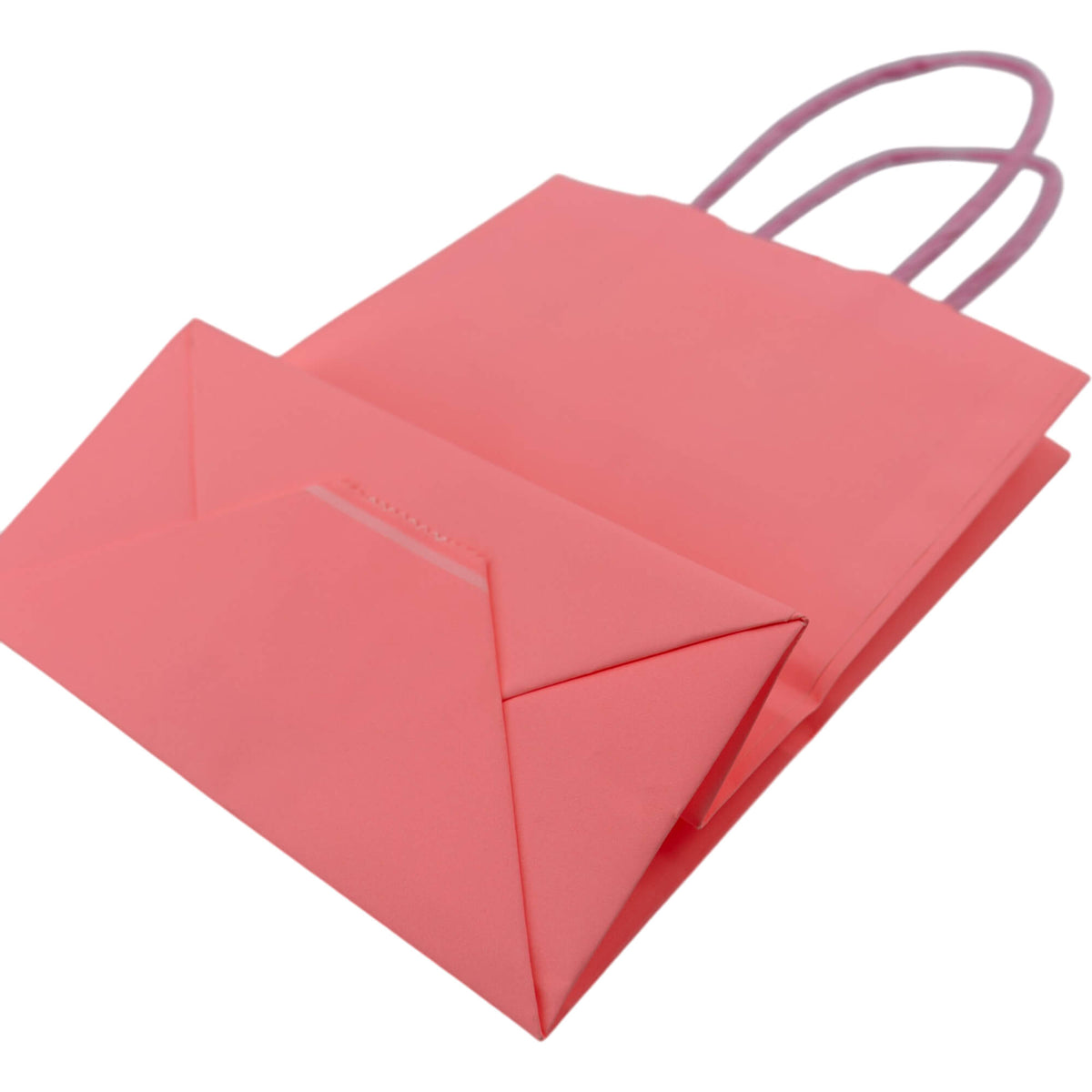 Bolsas de Papel Retorcido Kraft Blanco 90g - Rosa Pastel