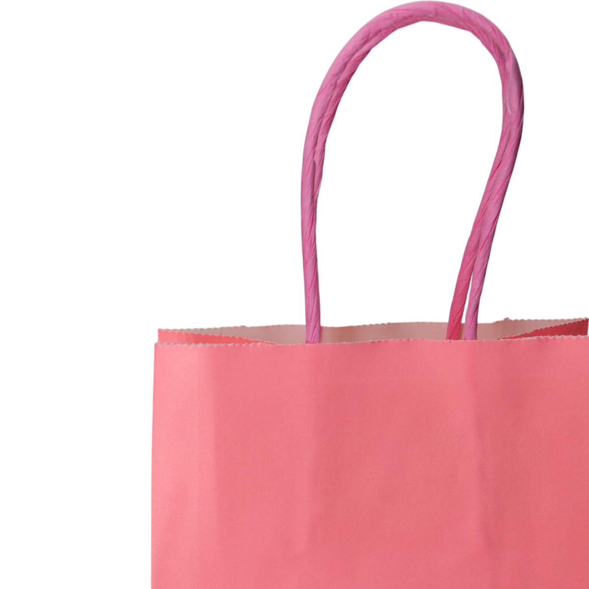 Bolsas de Papel Retorcido Kraft Blanco 90g - Rosa Pastel