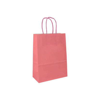 Bolsas de Papel Retorcido Kraft Blanco 90g - Rosa Pastel