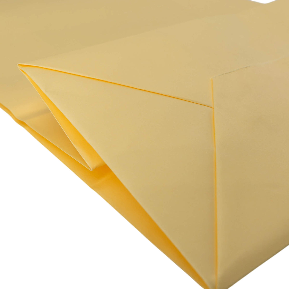 Sacos Asa Torcida Kraft Branco 90g - Amarelo Pastel