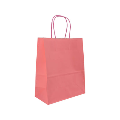 Bolsas de Papel Retorcido Kraft Blanco 90g - Rosa Pastel
