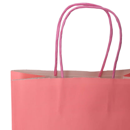 Bolsas de Papel Retorcido Kraft Blanco 90g - Rosa Pastel