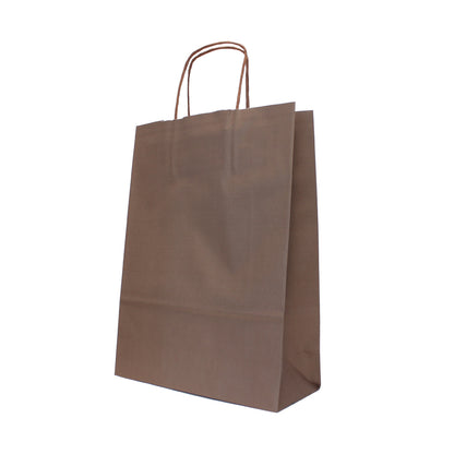 Sacos Asa Torcida Kraft Branco 90g - Castanho