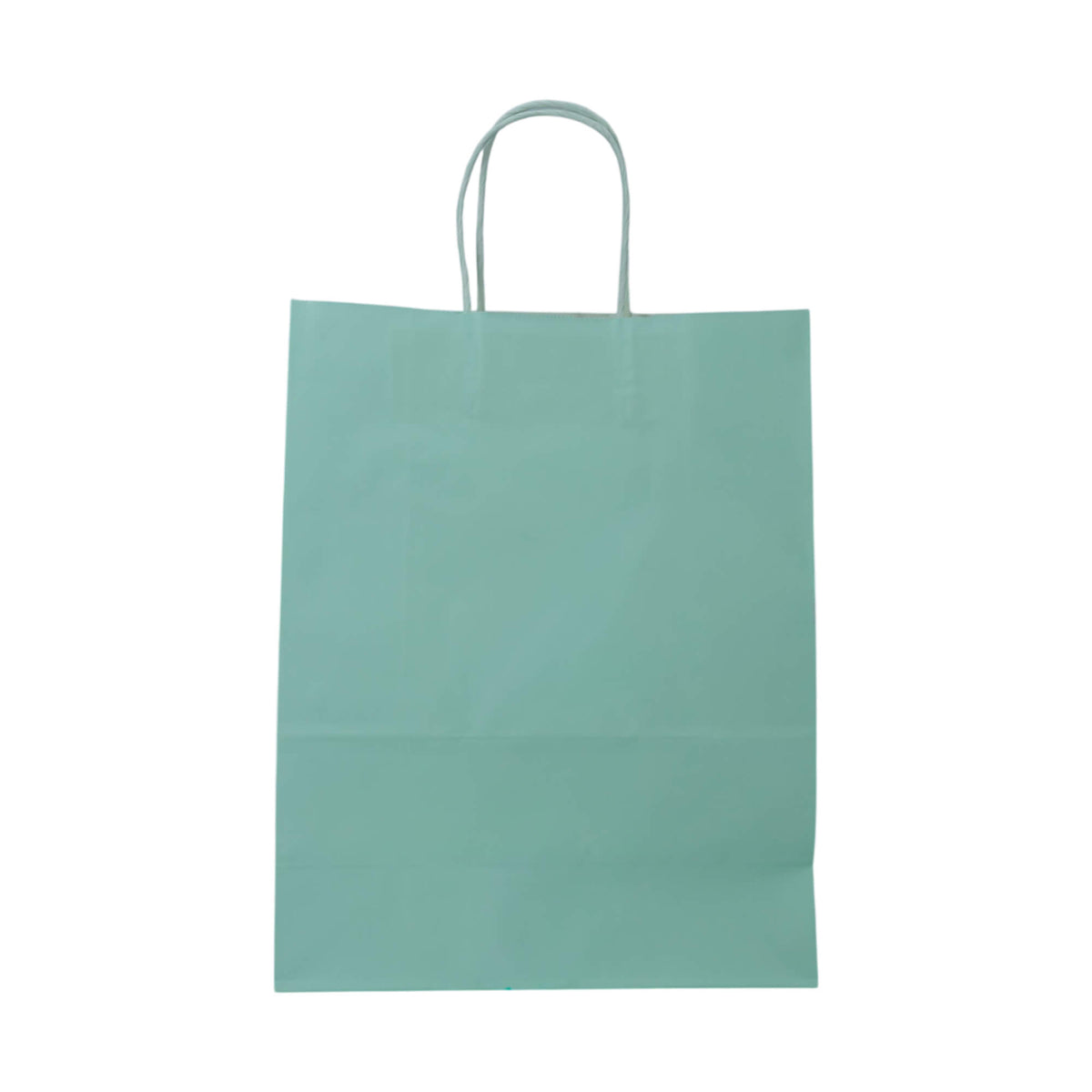 Sacos Asa Torcida Kraft Branco 90g - Azul Pastel