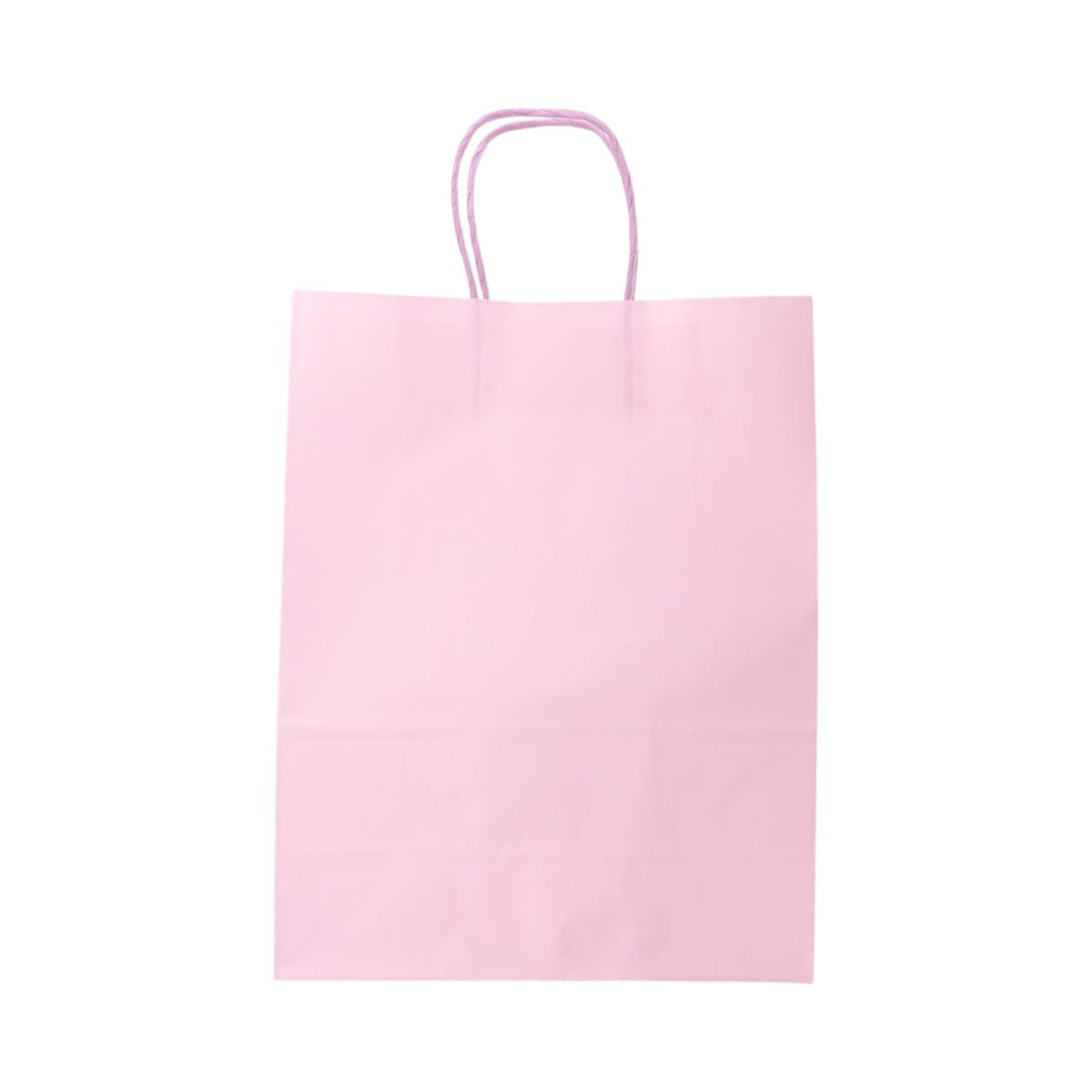 Sacos Asa Torcida Kraft Branco 90g - Lilás Pastel