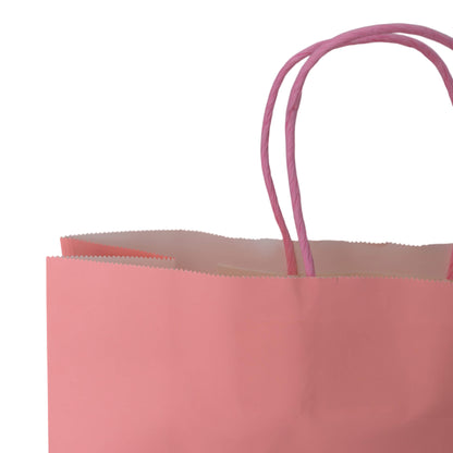 Bolsas de Papel Retorcido Kraft Blanco 90g - Rosa Pastel