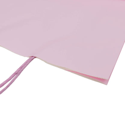 Sacos Asa Torcida Kraft Branco 90g - Lilás Pastel